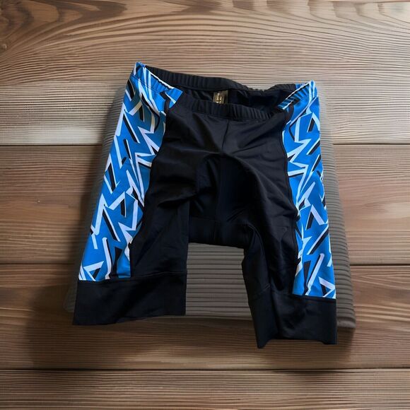 Mens Bike Shorts Cycling Pants, 3D Padded Bicycle MTB Blue XXXL New - Picture 8 of 10